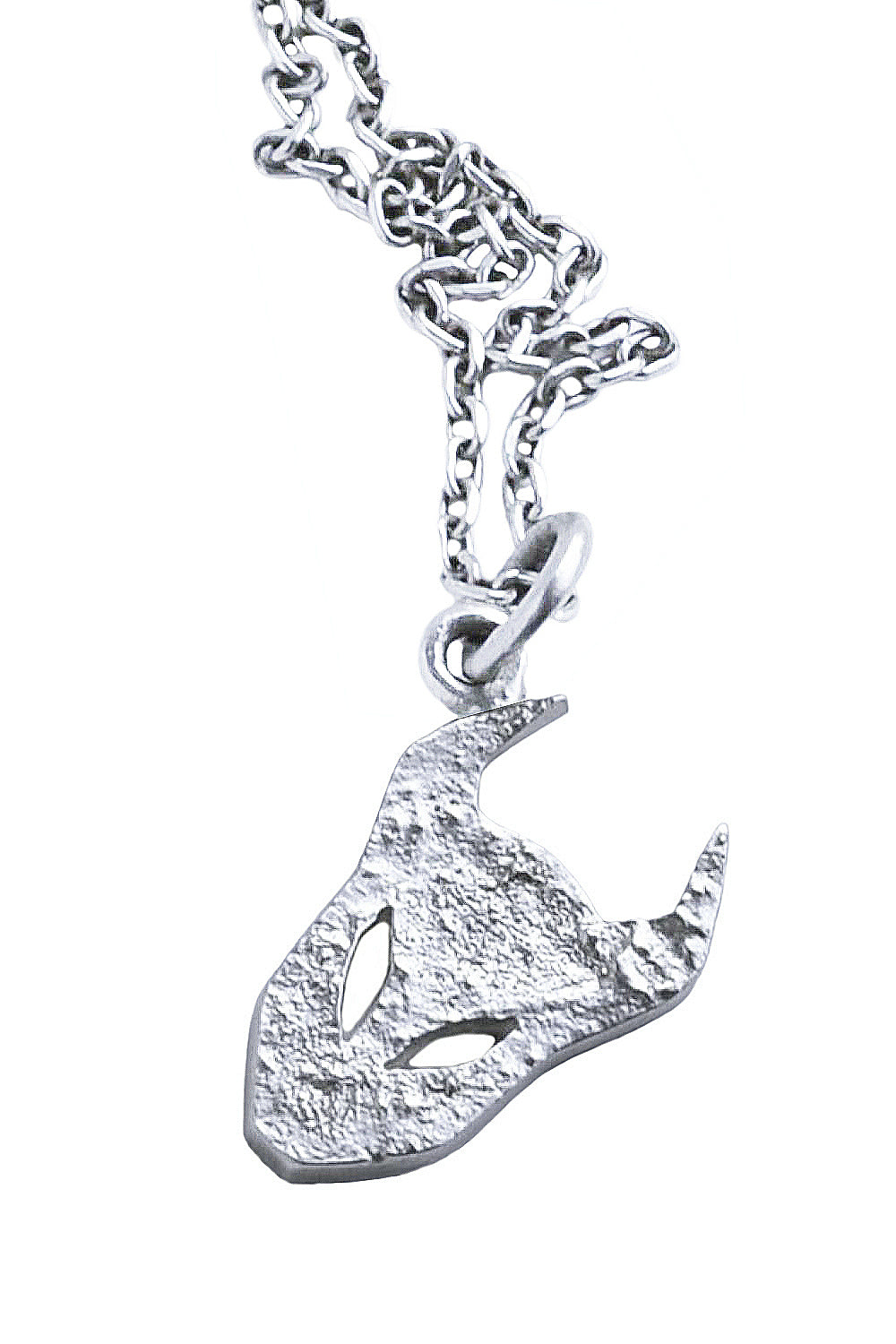 Demon Pendant in Silver