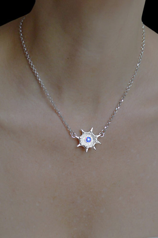 Nebula Necklace with Opal