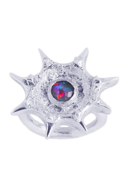 Nebula Ring with Opal