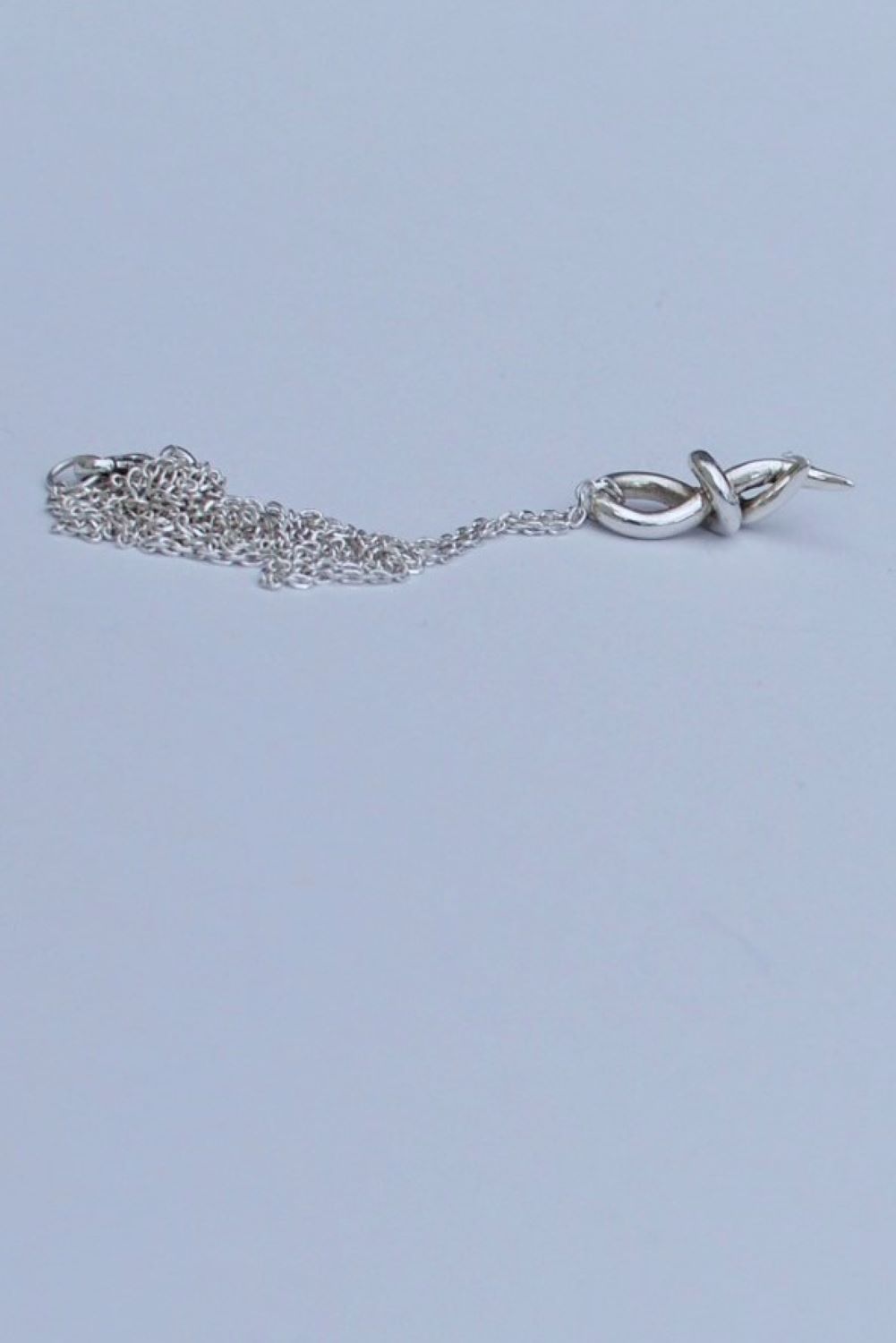 Small Silver Knot Pendant